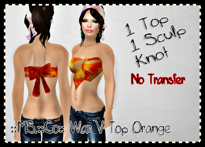 ::MS::Co:: War V Top Orange Box
