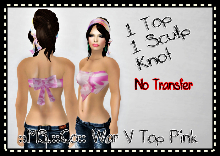 ::MS::Co:: War V Top Pink Box