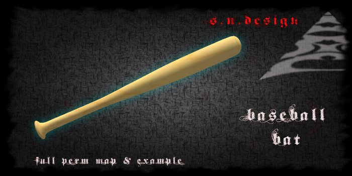 Baseball Bat Sculpt map