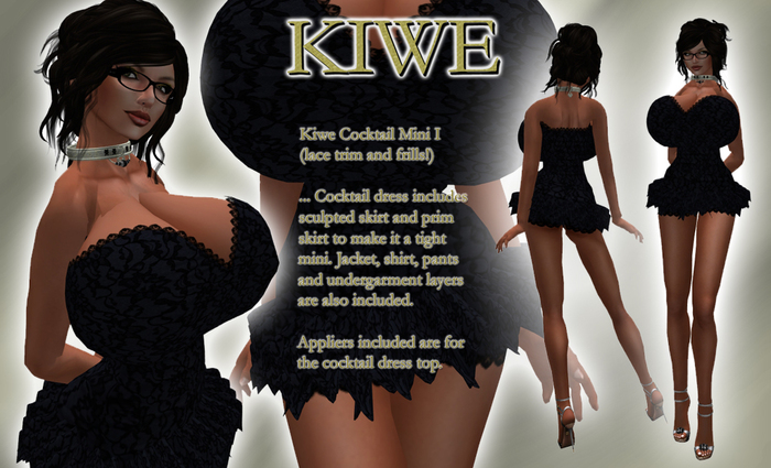 Kiwe Cocktail Mini I (blue) for Prim B's