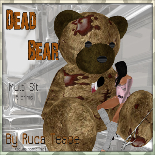 Happy halloween dead chillout bear 