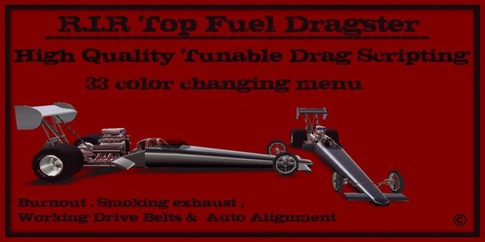 R.I.R Top Fuel Dragster