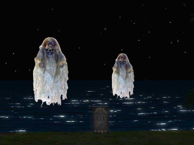 TA Tombstone Skeleton Ghost 2011