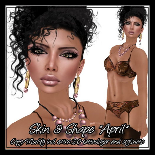 Mystique Promo Avatar *Skin & Shape April* (incl extra layer)