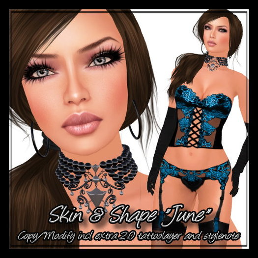 Mystique Promo Avatar *Skin & Shape June* (incl extra layer)