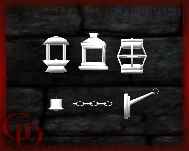 GD: Lantern Sculpty Set