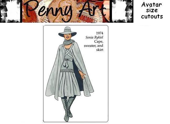 1970's Fashion by Sonia Rykiel Avatar size cutout