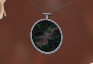 Animated Galaxy Necklace - slimline - Copy Version