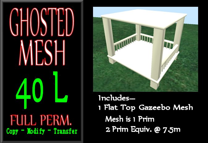 Flat Top Gazeebo