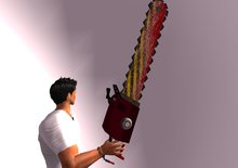 Bloody chainsaw