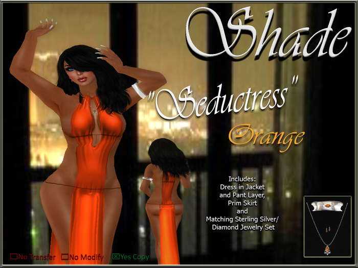 !SHADE! "Seductress" Orange