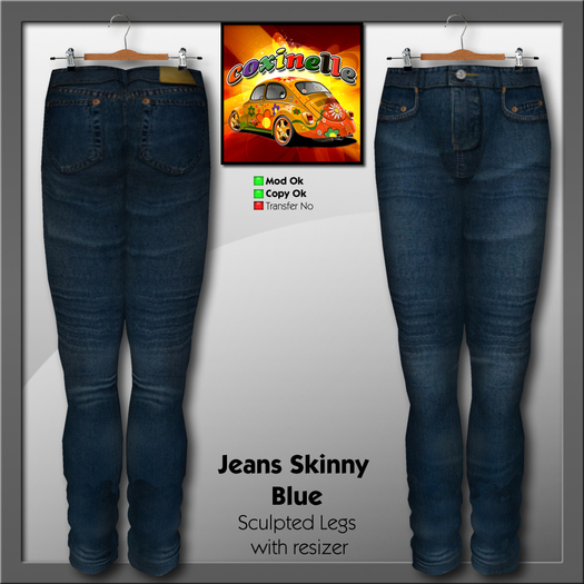 Coxi -  Jeans Blue Skinny