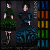 :::Sn@tch Pepper Lion Doll Dress (Brights)::