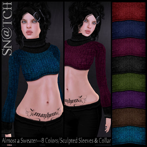 :::Sn@tch Almost a Sweater:::
