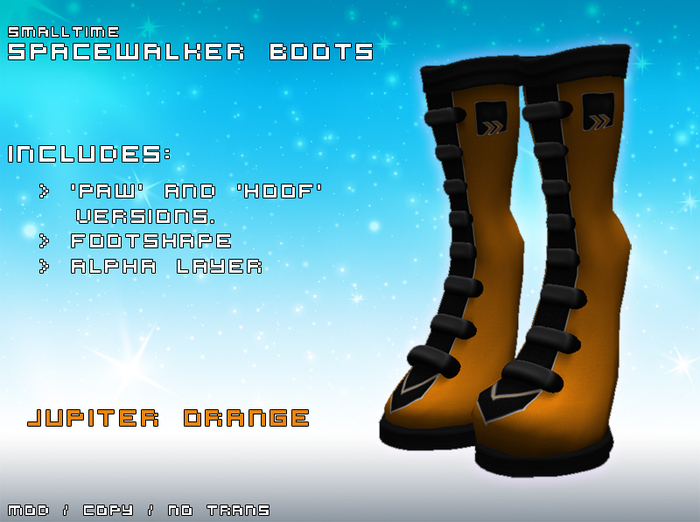 ST Spacewalker Boots - Jupiter Orange