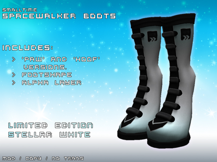 ST Spacewalker Boots - LIMITED EDITION Stellar White