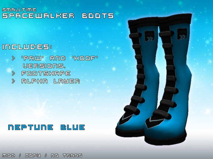 ST Spacewalker Boots - Naptune Blue
