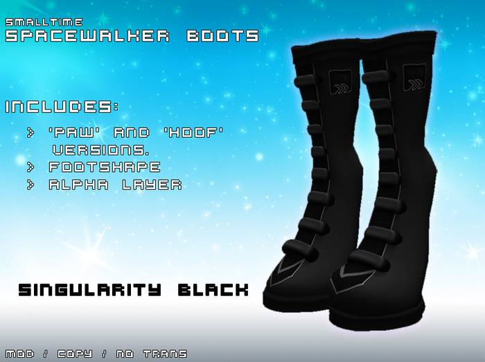 ST Spacewalker Boots - Singularity Black