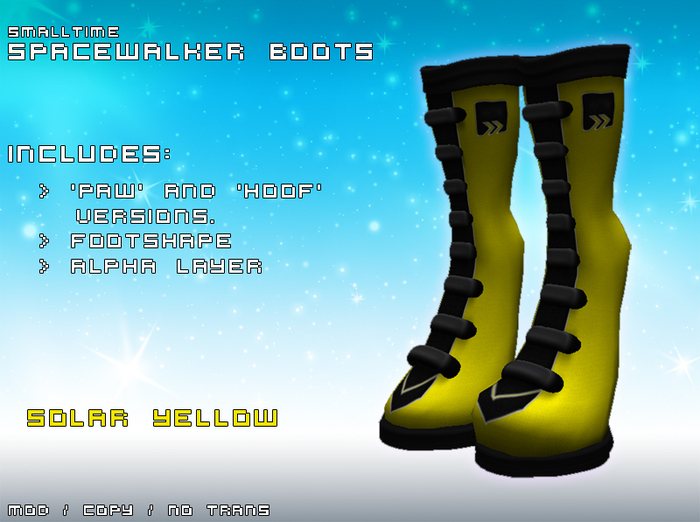 ST Spacewalker Boots - Solar Yellow