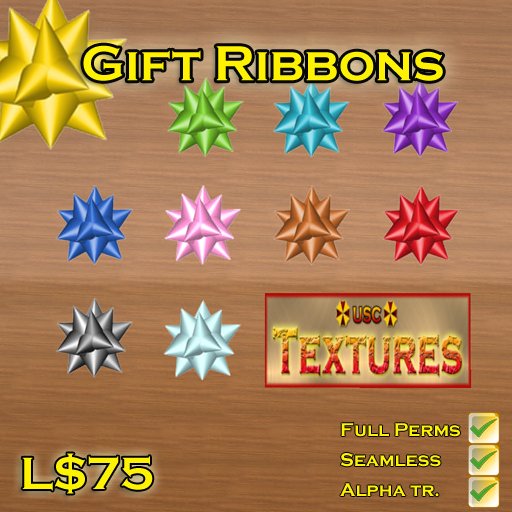 USC Textures - Gift Ribbons 
