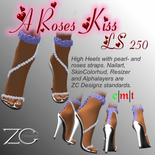 ZC A Roses Kiss Lilac  - PROMO PRICE