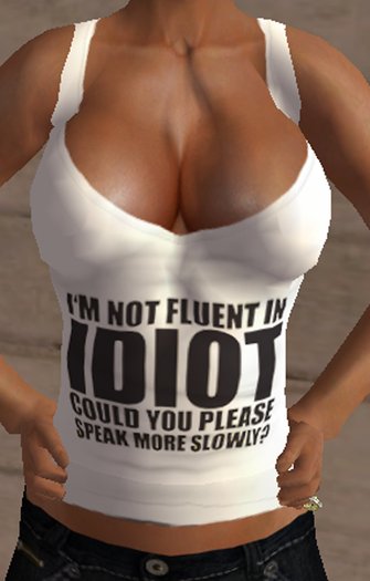 Fluent Idiot F sleeveless