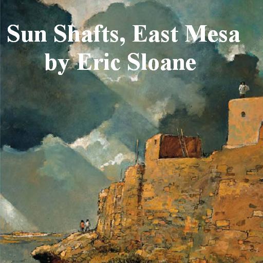 Sun Shafts by Eric Sloane framed and matted