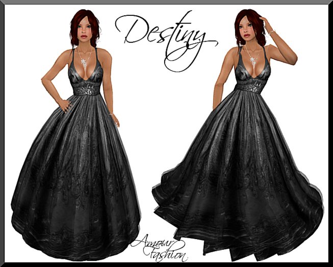 Amour Fashion - Destiny Dress - Black