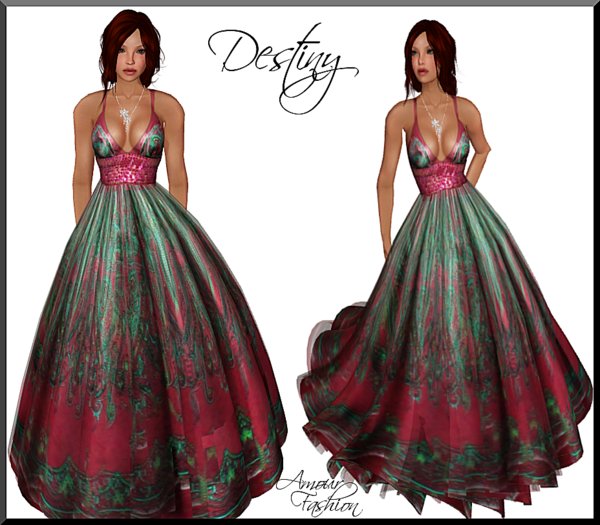 Amour Fashion - Destiny Dress - Red