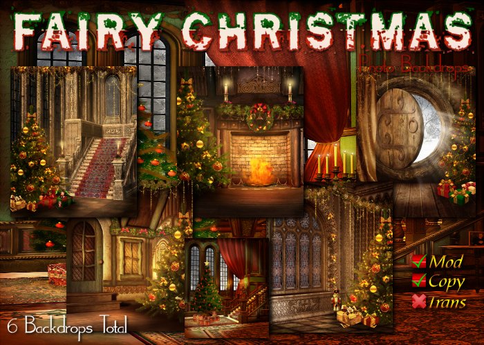 Fairy Christmas Backgrounds