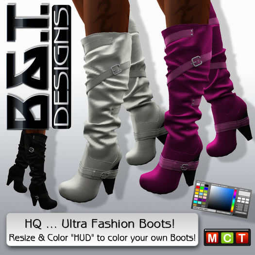 <B&T>.: Ultra Fashion Boots ++Color++