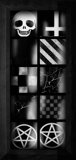 [VIRTUAL/INSANITY] ROUND NAILS - OH MY GOTH PACK