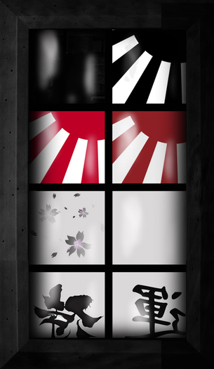 [VIRTUAL/INSANITY] ROUND NAILS - SAKURA'S RISING SUN