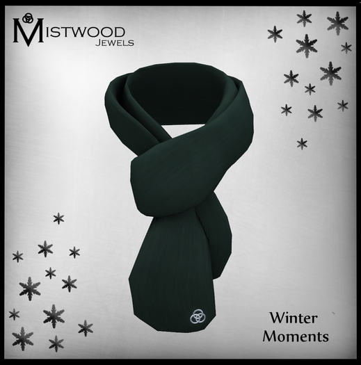 [Mistwood Jewels] Winter Moments - Green Unisex Scarf