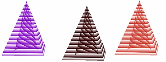 tipjar pyramide texture animee sculty