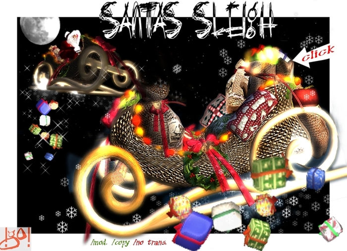!gO! *Santa's sleigh* (boxed)