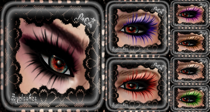 **NaCrS** - Dream On - Eyelashes W/Color Change Script!