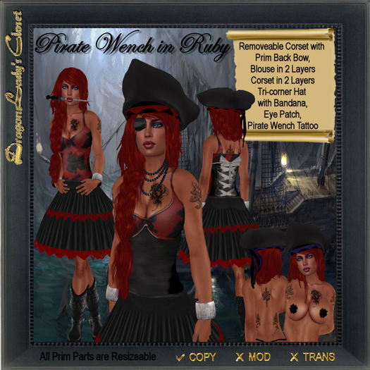 Pirate Wench in Ruby