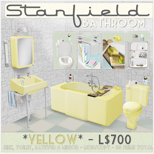 /artilleri/ Stanfield bathroom *yellow* FATPACK