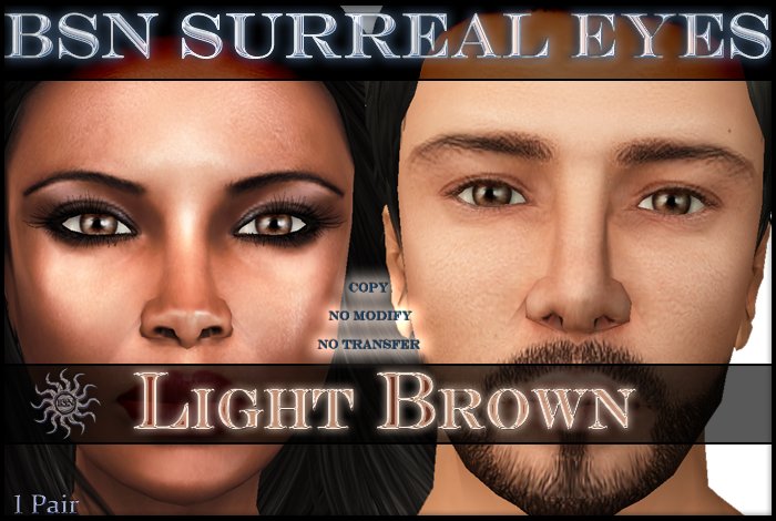 BSN Surreal Eyes - Light Brown