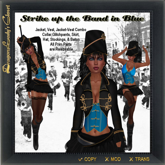 Strike up the Band in Blue 