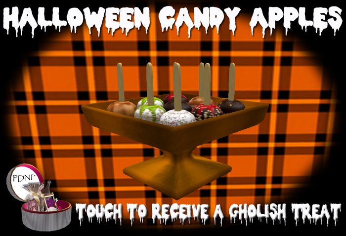 PDN: HALLOWEEN CANDY APPLES BOXED