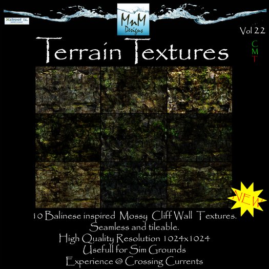 Terrain Textures Vol 22 BALI - DEMO - ***MnM Designs***