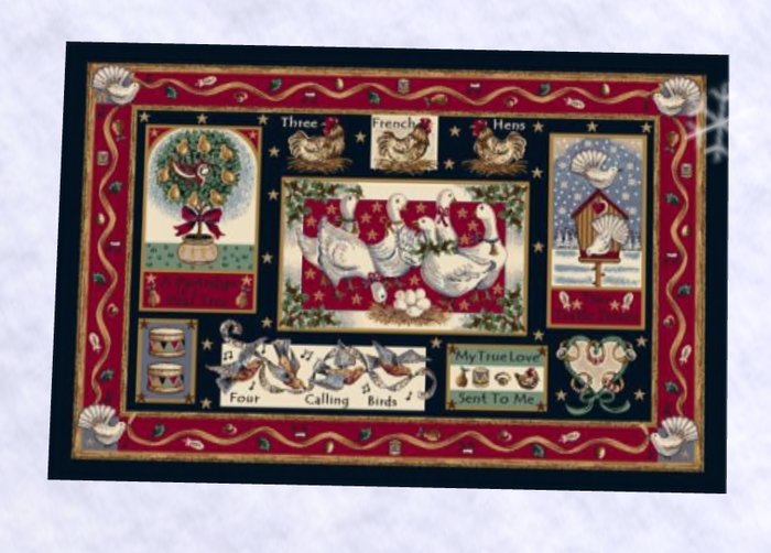 CHRISTMAS RUG 1
