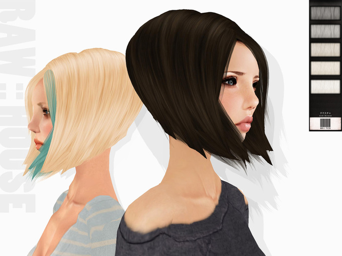 RAW HOUSE :: Raquella Hair [Whites]