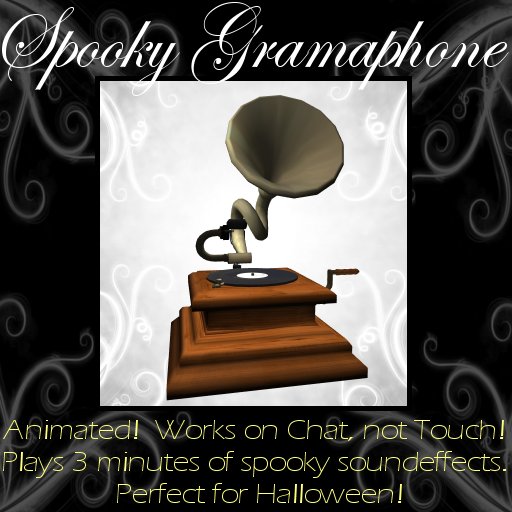 Spooky Noises Gramophone