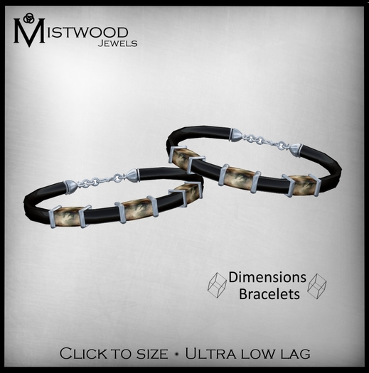 [Mistwood Jewels] Dimensions Unisex Bracelet - Topaz version