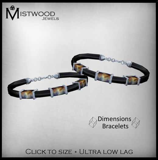 [Mistwood Jewels] Dimensions Unisex Bracelet - Opal version