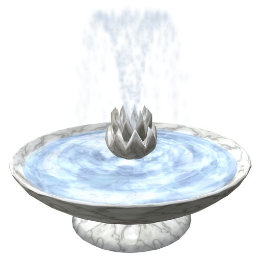 Fountain - White Marble
