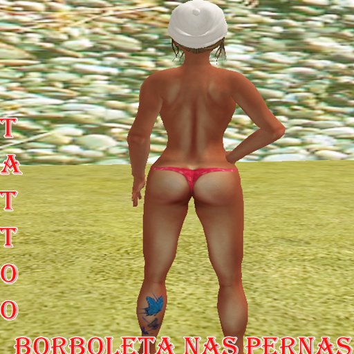 BORBOLETA NAS PERNAS